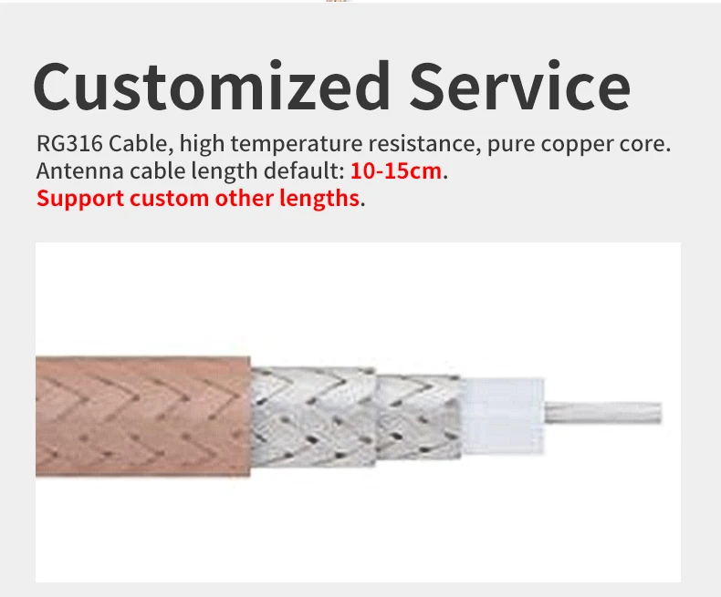 UHF RFID Circular Ceramic Antenna Use for Access Control UHF RFID Reader Small Antenna with SMA MMCX TNC for UHF RFID Reader