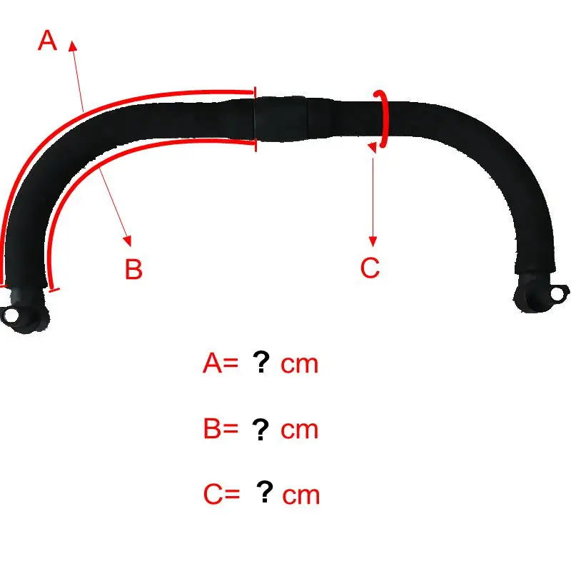 Baby Stroller Handle Cover For Bugaboo Butterfly Pu Protective Case Handle Pram Strollers Accessories