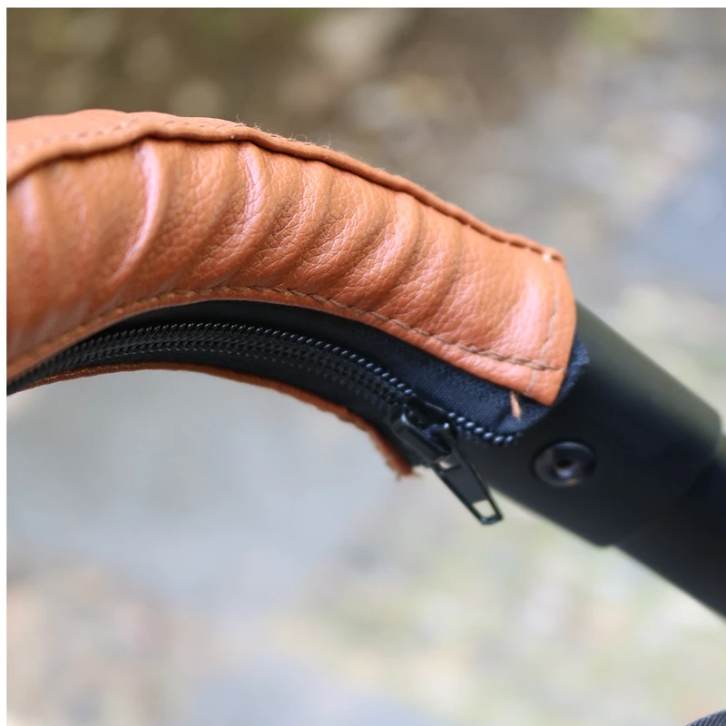 Baby Stroller Handle Cover For Bugaboo Butterfly Pu Protective Case Handle Pram Strollers Accessories