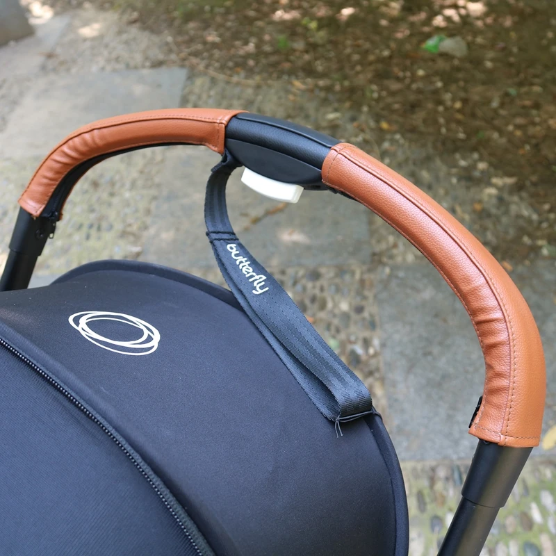 Baby Stroller Handle Cover For Bugaboo Butterfly Pu Protective Case Handle Pram Strollers Accessories