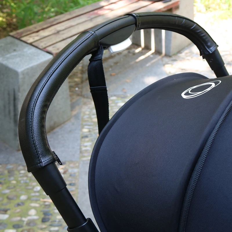 Baby Stroller Handle Cover For Bugaboo Butterfly Pu Protective Case Handle Pram Strollers Accessories