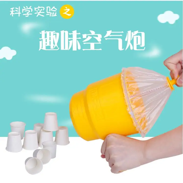 Toddler Science Zone Materials Science and Technology Gizmos Funny Air Cannons Air Waves Science Toys