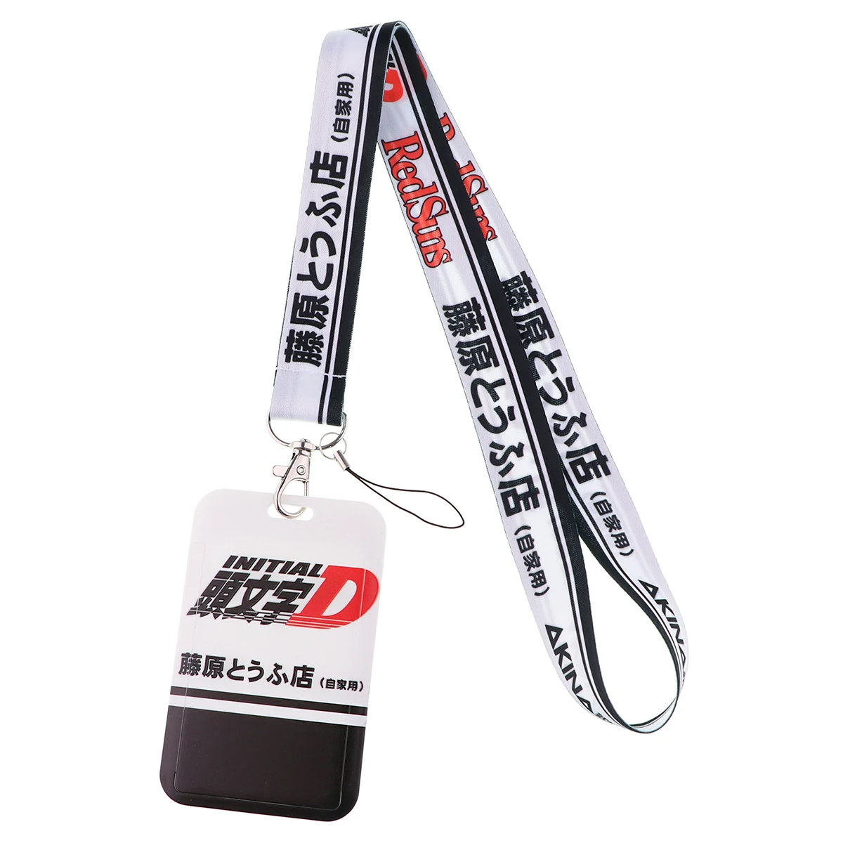ER1866 Initial D Bank Credit Card Holder Wallet Bus ID Name Racer Card Holder Business Card Holder Jewelry
