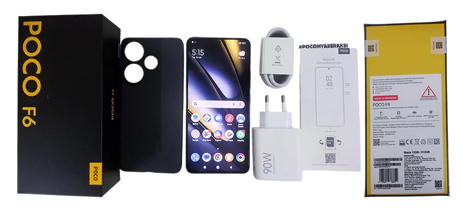 Global Version POCO F6 Smartphone Global Version Snapdragon®8s Gen 3 NFC 120Hz Flow AMOLED 90W Turbo Charging 5000mAh Battery