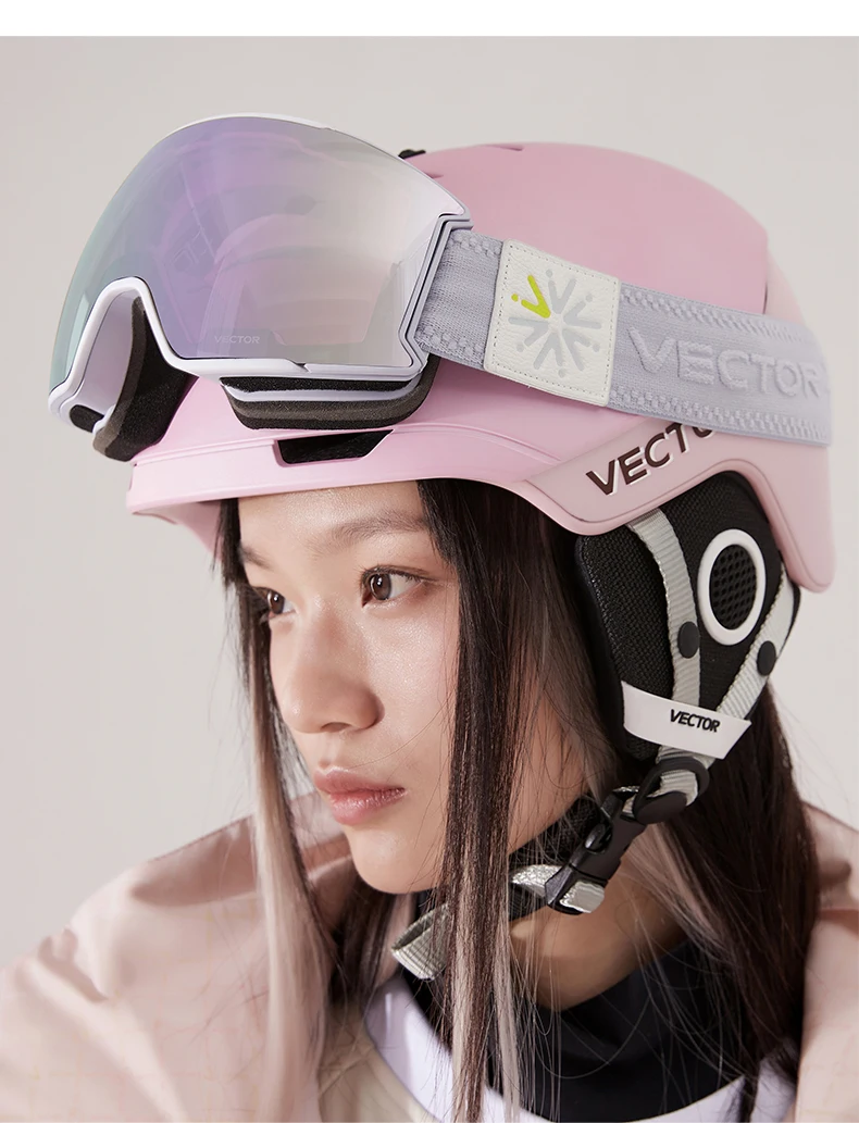 VECTOR Ski Goggles Men Snowboard Glasses Women Winter Outdoor Snow Sunglasses UV400 Double Layers Lens Anti-Fog Skiing Goggles