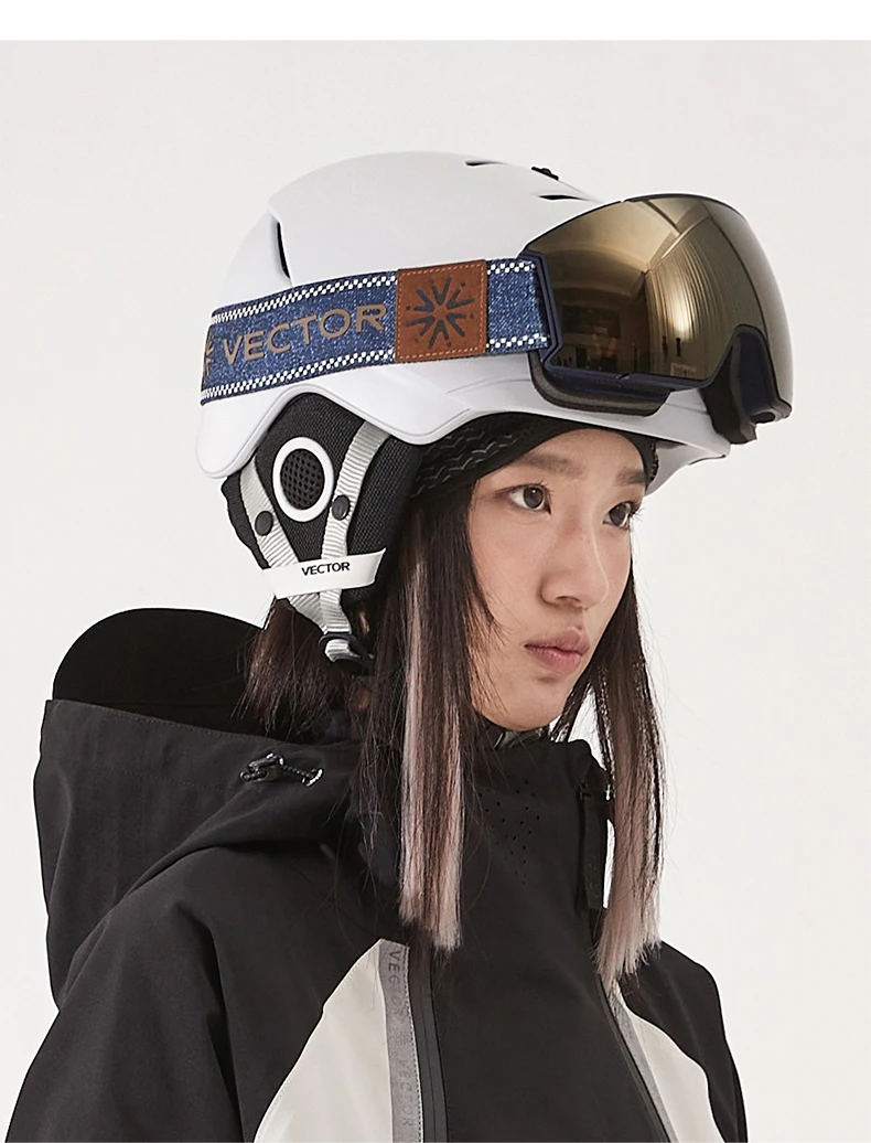 VECTOR Ski Goggles Men Snowboard Glasses Women Winter Outdoor Snow Sunglasses UV400 Double Layers Lens Anti-Fog Skiing Goggles