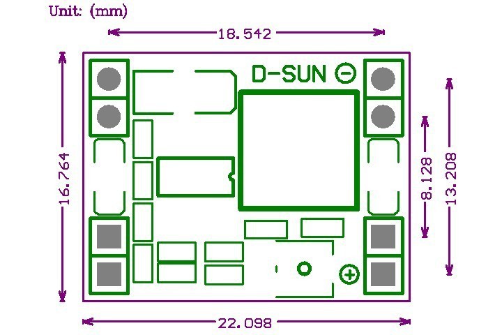 MP1584 Ultra-Small Size DC-DC Step Down Power Supply Module MP1584EN 3A Adjustable Buck Converter for Arduino Replace LM2596