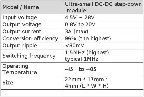 MP1584 Ultra-Small Size DC-DC Step Down Power Supply Module MP1584EN 3A Adjustable Buck Converter for Arduino Replace LM2596