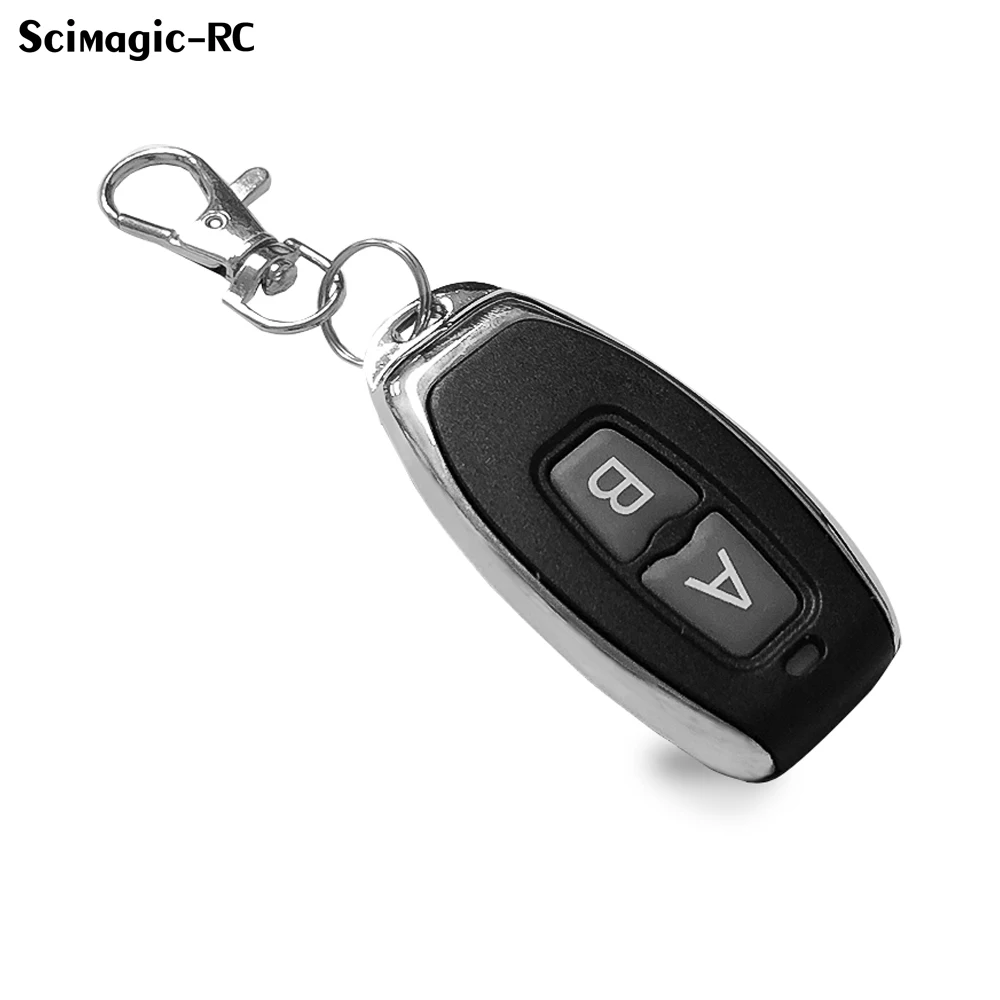 Cloning 433.92 Mhz Wireless RF Remote Control 2 Buttons Clone Controller For Gate garage door Alarm Receiver included Battery