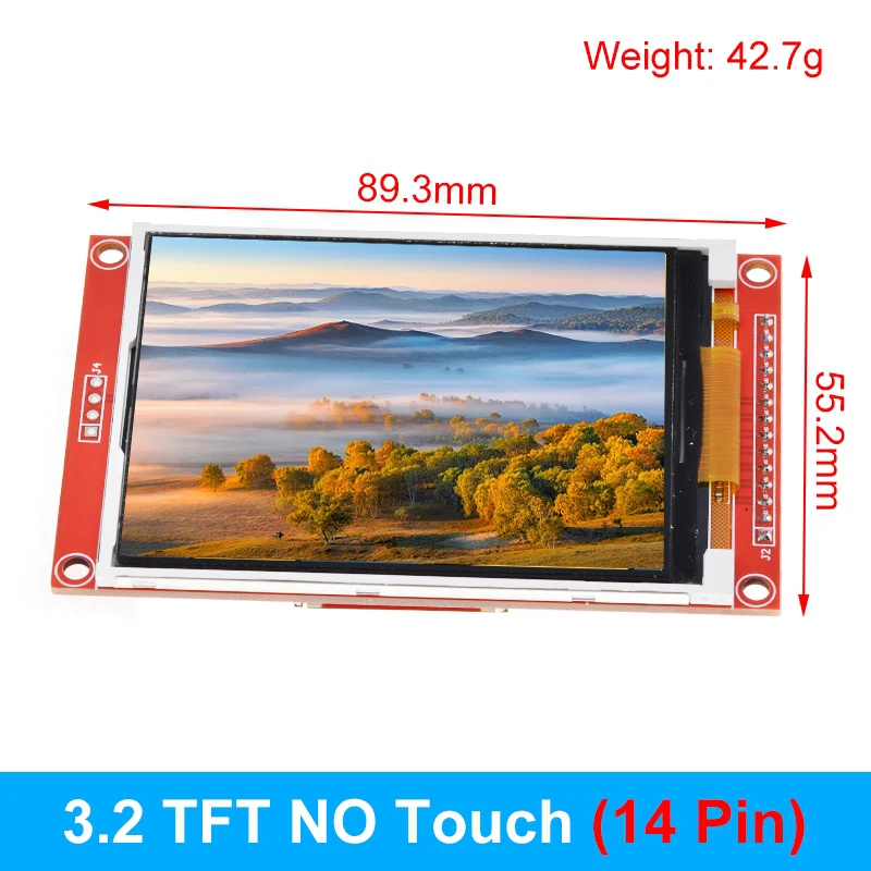 TFT Display 0.96/1.3/1.44/1.8/2.4/2.8/3.5 Inch TFT Full Color Screen LCD Module ST7735 ILI9341 Driver Interface SPI for Arduino