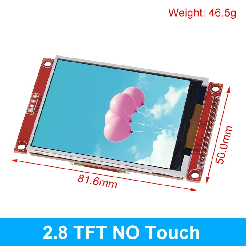 TFT Display 0.96/1.3/1.44/1.8/2.4/2.8/3.5 Inch TFT Full Color Screen LCD Module ST7735 ILI9341 Driver Interface SPI for Arduino