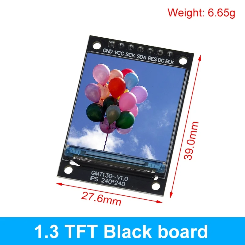 TFT Display 0.96/1.3/1.44/1.8/2.4/2.8/3.5 Inch TFT Full Color Screen LCD Module ST7735 ILI9341 Driver Interface SPI for Arduino