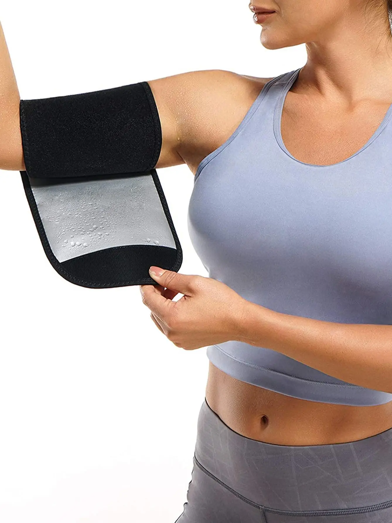 Arm Trimmers for Women Sauna Sweat Arm Shaper Bands 1pc