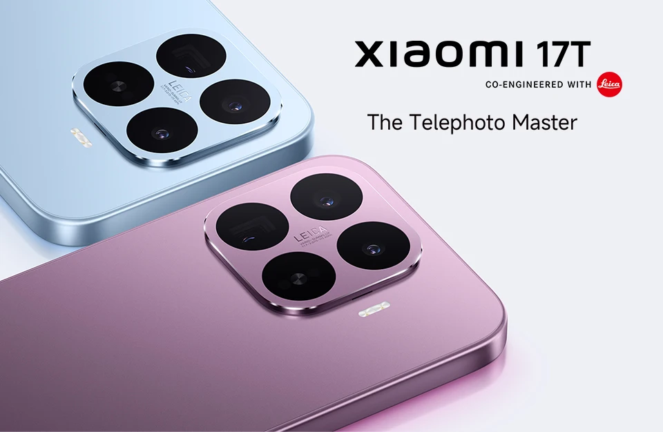 New Xiaomi 17T 5G Smartphone Global Version 12GB RAM 6500mAh 67W Charging 6.59' Eye-care Display MTK Dimensity 8500-Ultra 50MP