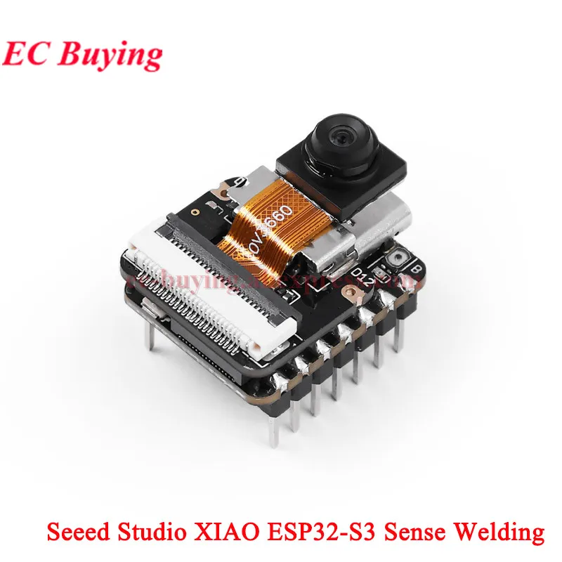 10Pc/1pc Seeed Studio XIAO ESP32S3 Sense Seeeduino ESP32-S3 2.4G WiFi BLE Mesh 5.0 Wi-Fi OV2640 OV3660 Camera Module For Arduino