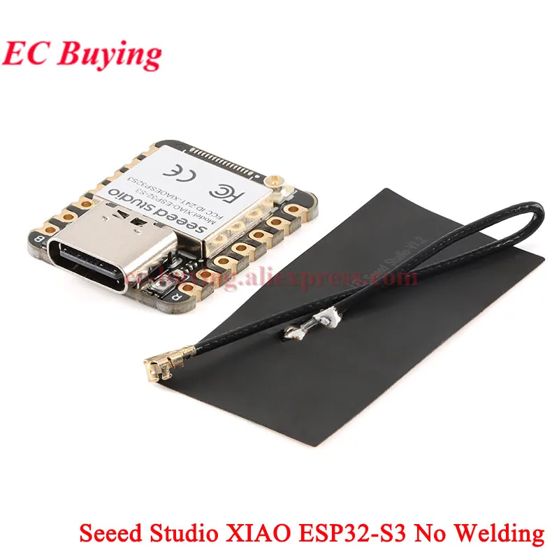 10Pc/1pc Seeed Studio XIAO ESP32S3 Sense Seeeduino ESP32-S3 2.4G WiFi BLE Mesh 5.0 Wi-Fi OV2640 OV3660 Camera Module For Arduino