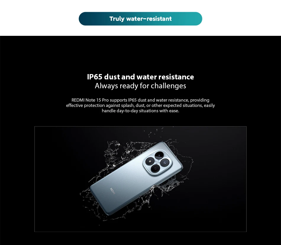 【World Premiere】Global Version Xiaomi Redmi Note 15 Pro MTK Helio G200-Ultra 6.77"AMOLED display 200MP ultimate-clarity camera