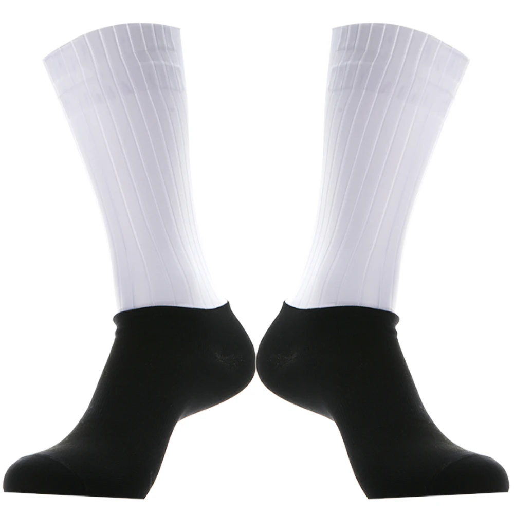 Anti Slip Silicone Seamless Aero Socks New Summer Breathable Cycling Socks Men Women Road Bike Calcetines Ciclismo