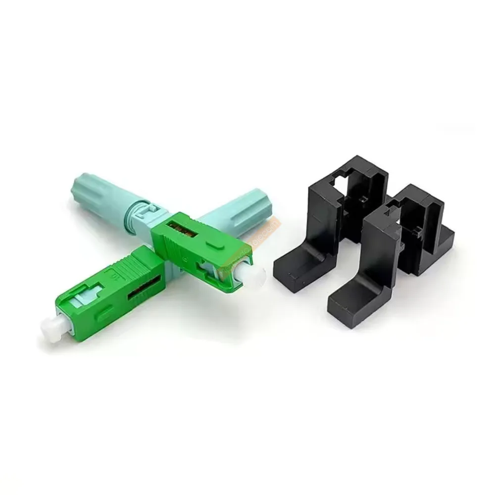 FTTH 58MM Fixed-length Block LX58 Single-Mode SC UPC APC Fast Connector FTTH Tool fiber optic connector 50,100,200pcs Lot