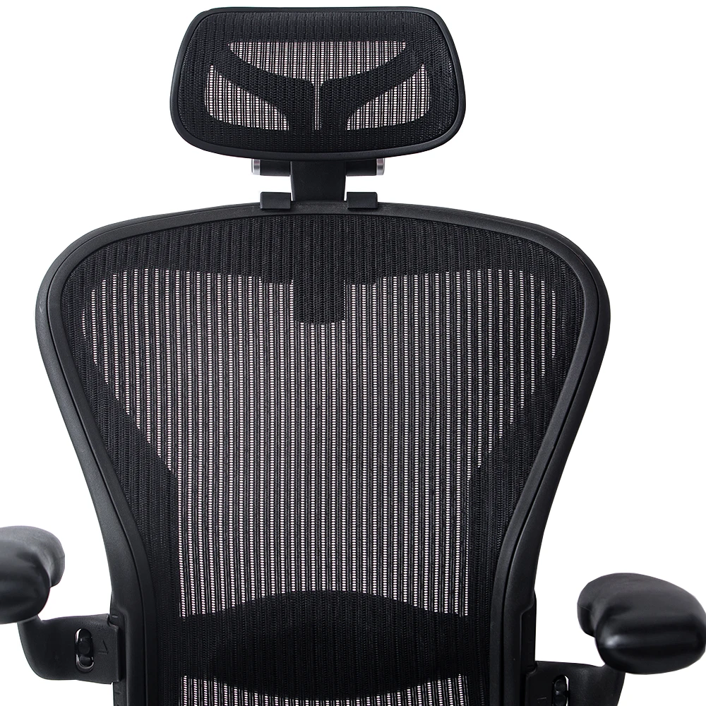 New Headrest for Herman Miller Classic and remastered Aeron office Chair Black/Graphite Color. Headrest ONLY - Chair Not Include