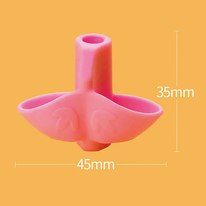 Kids Pen Grip Posture Corrector – Silicone Pencil Holder for Children, Ergonomic Writing Aid Tool for Handwriting Practice