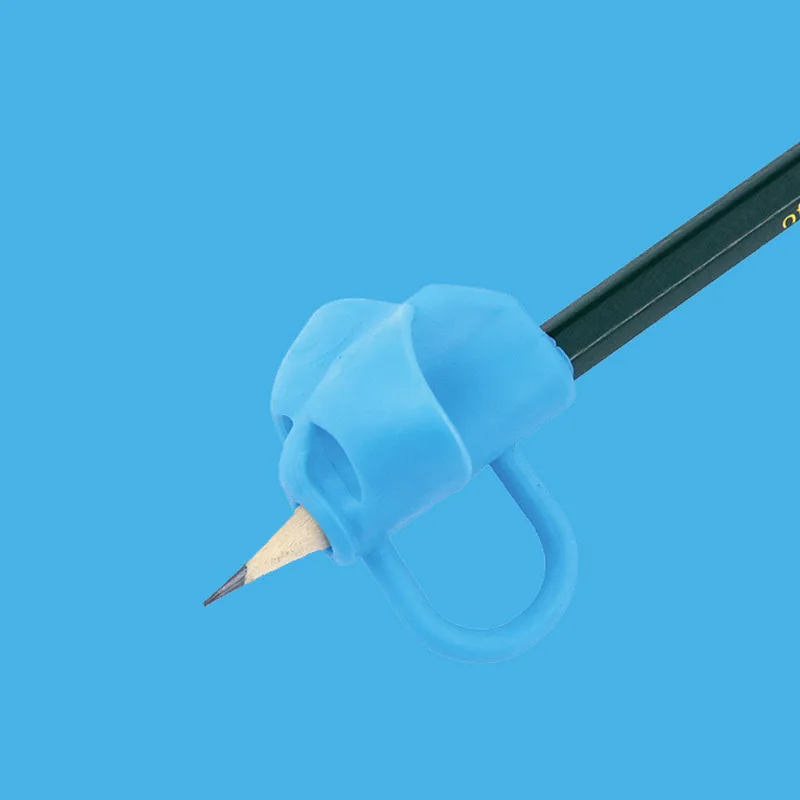 Kids Pen Grip Posture Corrector – Silicone Pencil Holder for Children, Ergonomic Writing Aid Tool for Handwriting Practice