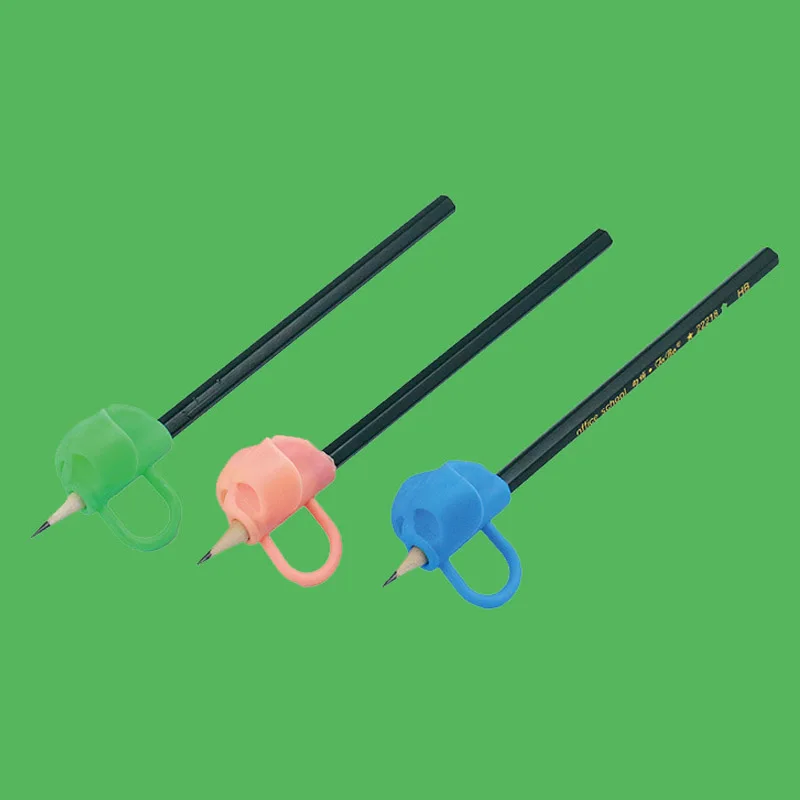 Kids Pen Grip Posture Corrector – Silicone Pencil Holder for Children, Ergonomic Writing Aid Tool for Handwriting Practice