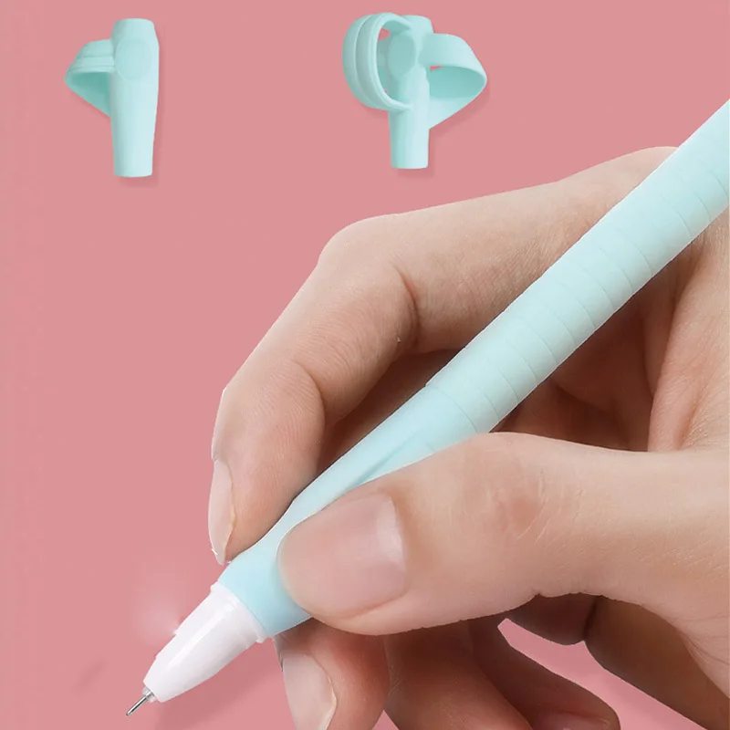 Kids Pen Grip Posture Corrector – Silicone Pencil Holder for Children, Ergonomic Writing Aid Tool for Handwriting Practice