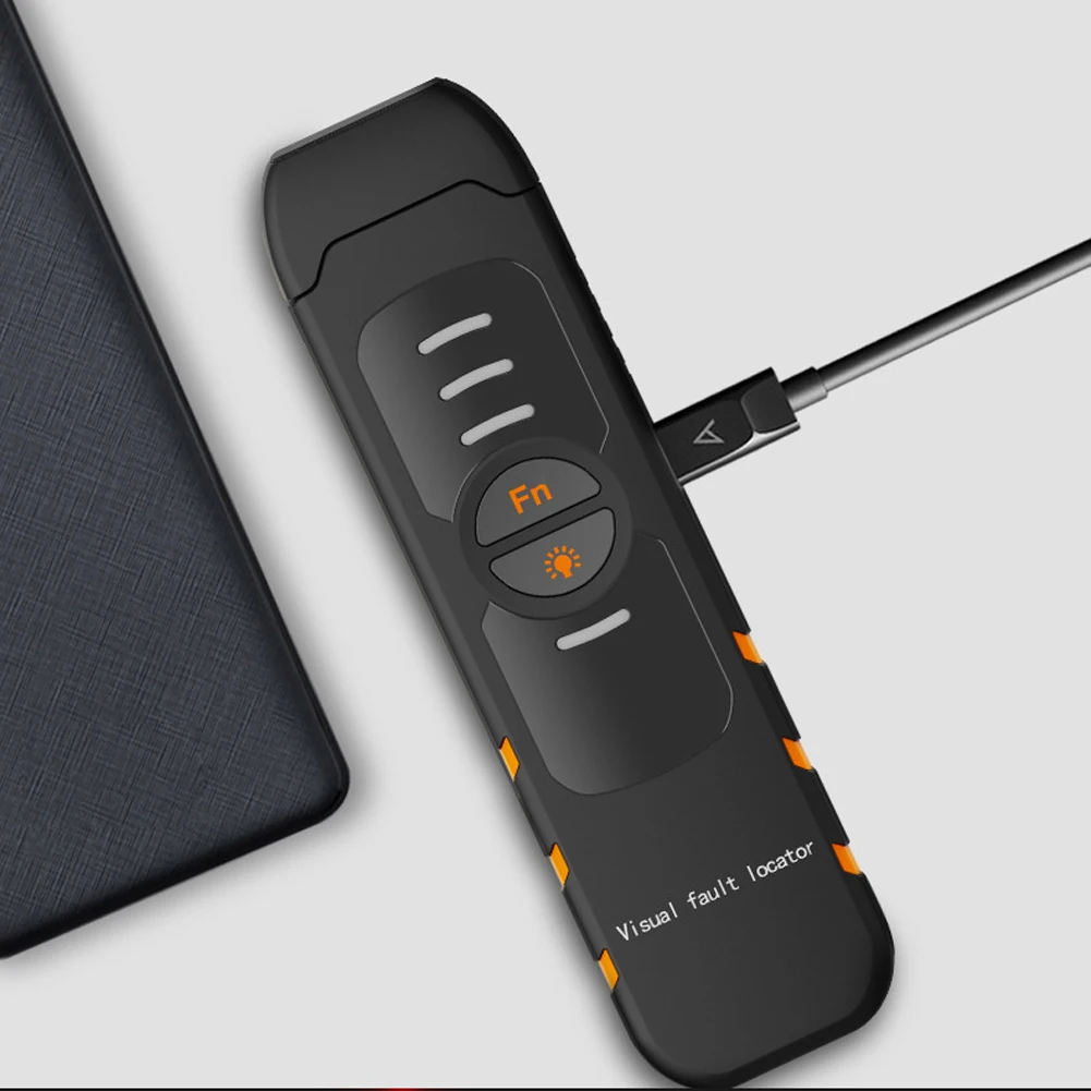 Handheld Optical Power Meter 5-30MW Fiber Optic Tester Pen VFL Red Light Optical Fiber Optic 5-30km Visual Fault Locator