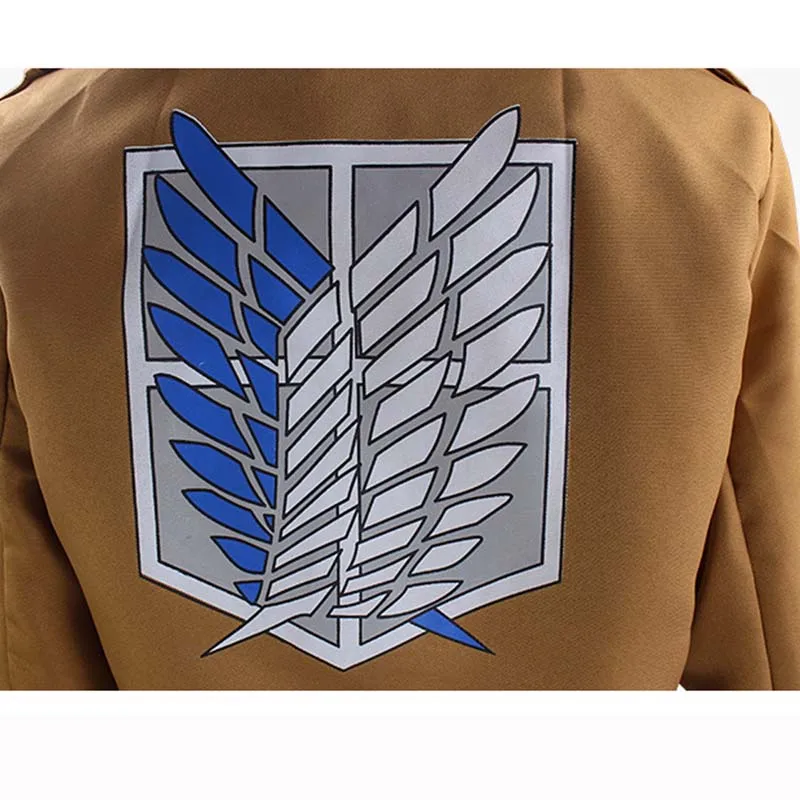 Cosplay Anime Levi Ackerman Mikasa Ackerman Cosplay Costume Eren Jaeger Outfits Hange Zoe Cosplay Costume AOT Full Set