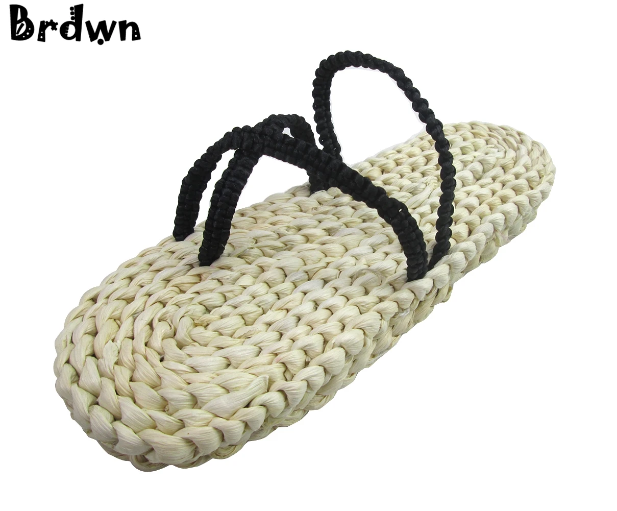 Brdwn Luffy Cosplay shoes straw sandals Slippers