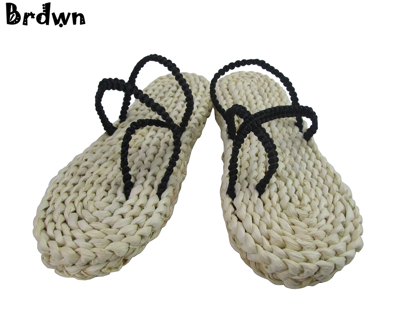 Brdwn Luffy Cosplay shoes straw sandals Slippers