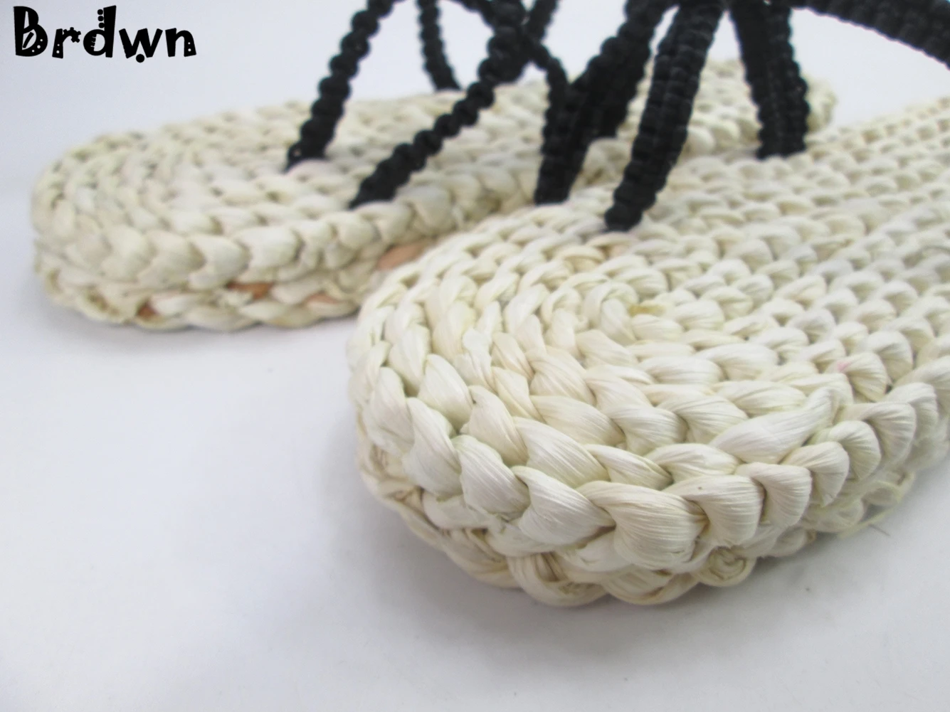 Brdwn Luffy Cosplay shoes straw sandals Slippers