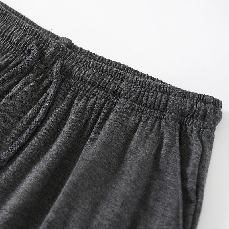 Plus Size 7XL 8XL Casual Sleep Shorts for Men Casual Modal Men's Pajamas Shorts Summer Soft Five Points Cotton Beach Shorts Male