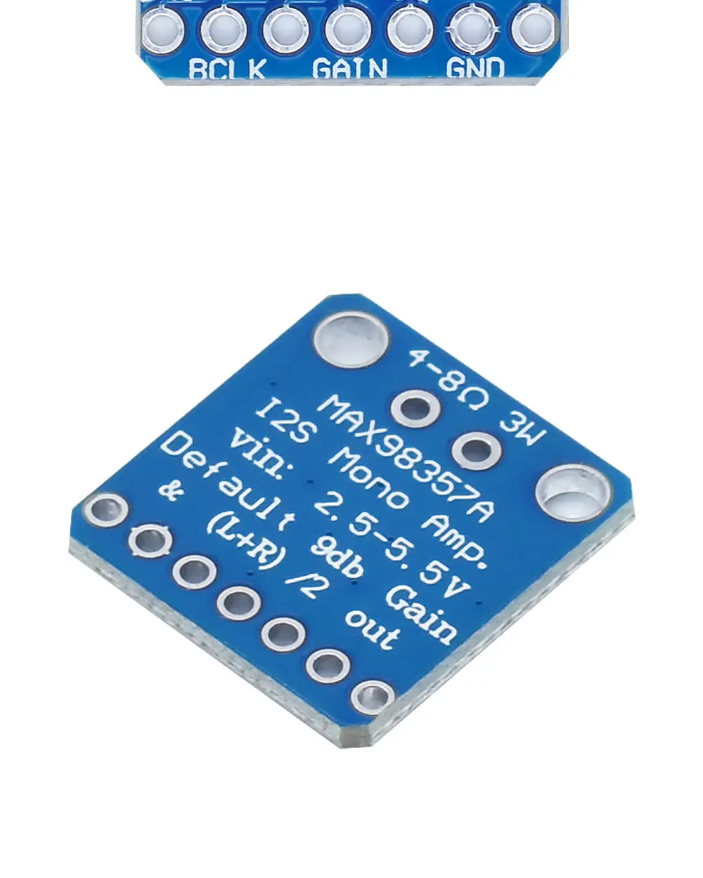 High Quality MAX98357 MAX98357A I2S 3W Class D Amplifier Breakout Interface I2S DAC Decoder for Audio