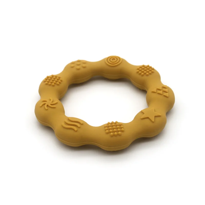 1PC Infant Baby Teether Toys Soft Silicone For Newborn Molar Baby Healthy Nursing Teething Pendant Baby Accessories