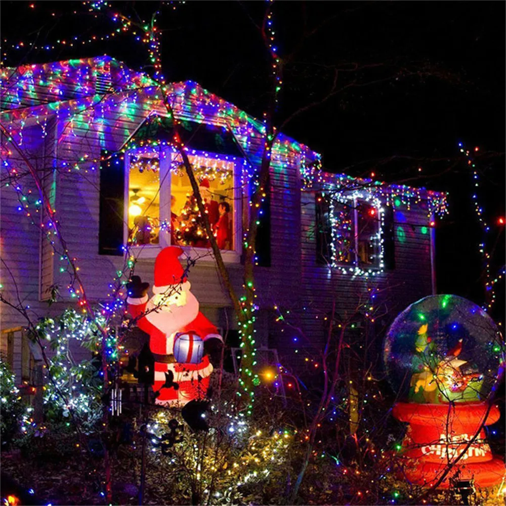 5M 10M 20M 30M 50M 100M LED String Fairy Light Holiday Christmas Wedding Decoration AC220V Waterproof Outdoor Light Garland
