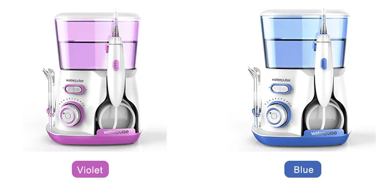 10 levels 20-120PSI Oral Irrigator Power water Floss, Dental Irrigator Hygiene Water Flosser with 5 nozzles