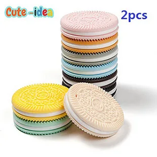 Cute-idea Baby Silicone Lentils Beads 100Pcs Baby Abacus Lentils teething beads infant Pacifier Chain Care toys Accessories gift