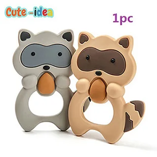 Cute-idea Baby Silicone Lentils Beads 100Pcs Baby Abacus Lentils teething beads infant Pacifier Chain Care toys Accessories gift