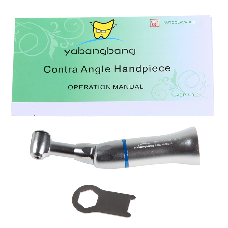 NSK Style Dental Contra Angle Straight Air Motor Handpiece 2/4-Hole E-type Connector