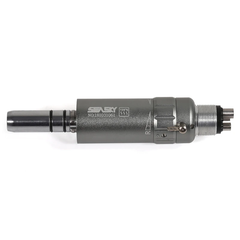 NSK Style Dental Contra Angle Straight Air Motor Handpiece 2/4-Hole E-type Connector