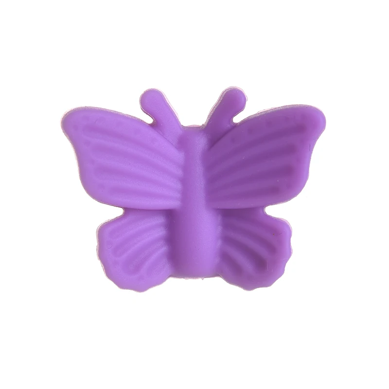 10Pcs 25x31mm Silicone Animals Beads BPA Free Cartoon Teething Beads DIY Baby Pacifier Chain Pendant Necklace Gift Accessories