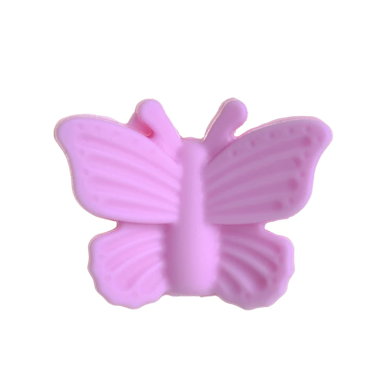10Pcs 25x31mm Silicone Animals Beads BPA Free Cartoon Teething Beads DIY Baby Pacifier Chain Pendant Necklace Gift Accessories