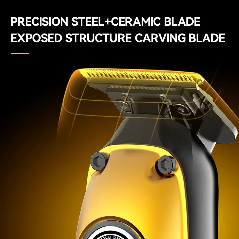 Kemei Multi-Purpose Haircut LCD Display Hair Cut Machine KM-1855 Hair Trimmer Hair Clippers for Men