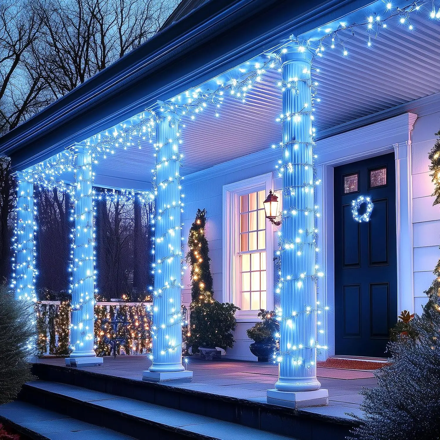 Led String Lights Outdoor Firecracker Fairy Light String EU/US DC Power Copper Wire Lights for Wedding Christmas Tree Decor Lamp