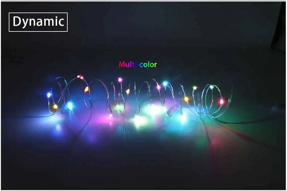 Waterproof Fairy Light CR2032 Battery Powered LED Mini Christmas Light Copper Wire String Light For Wedding Xmas Garland Party