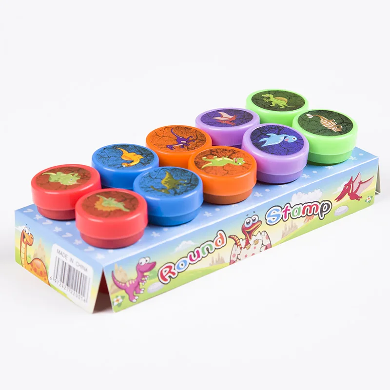 2/24pcs Assorted Stamps for Kids Self-ink Stamps Children Toy Stamps  Face Seal Scrapbooking DIY Painting Photo Album Decor