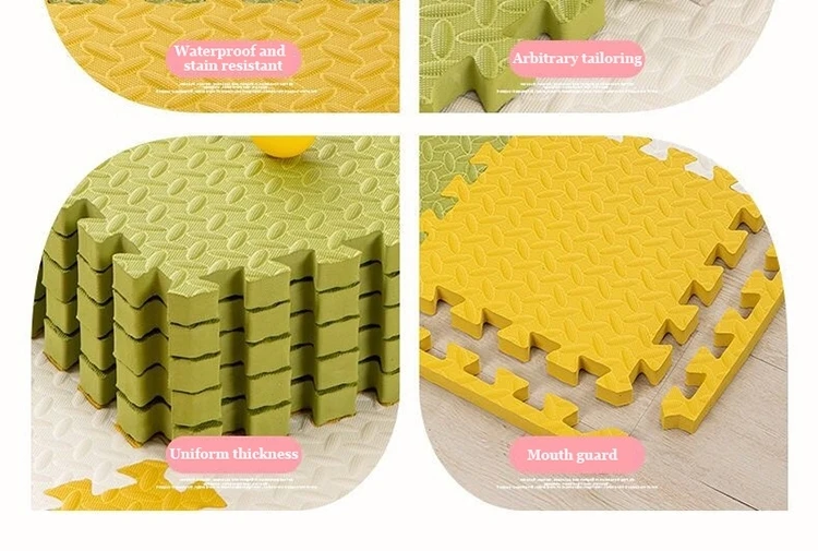 Thickening Mats for Kids Children's Foam Floor Children's Stitching Crawling Climbing Home Bedroom Living Room Tatami Play Mats