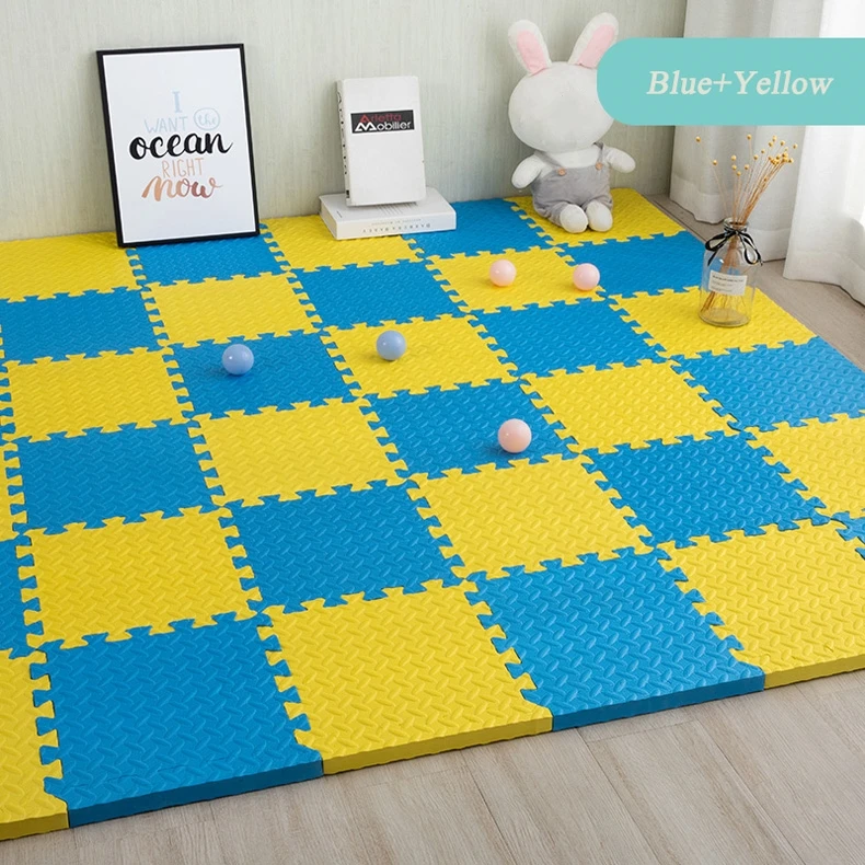Thickening Mats for Kids Children's Foam Floor Children's Stitching Crawling Climbing Home Bedroom Living Room Tatami Play Mats